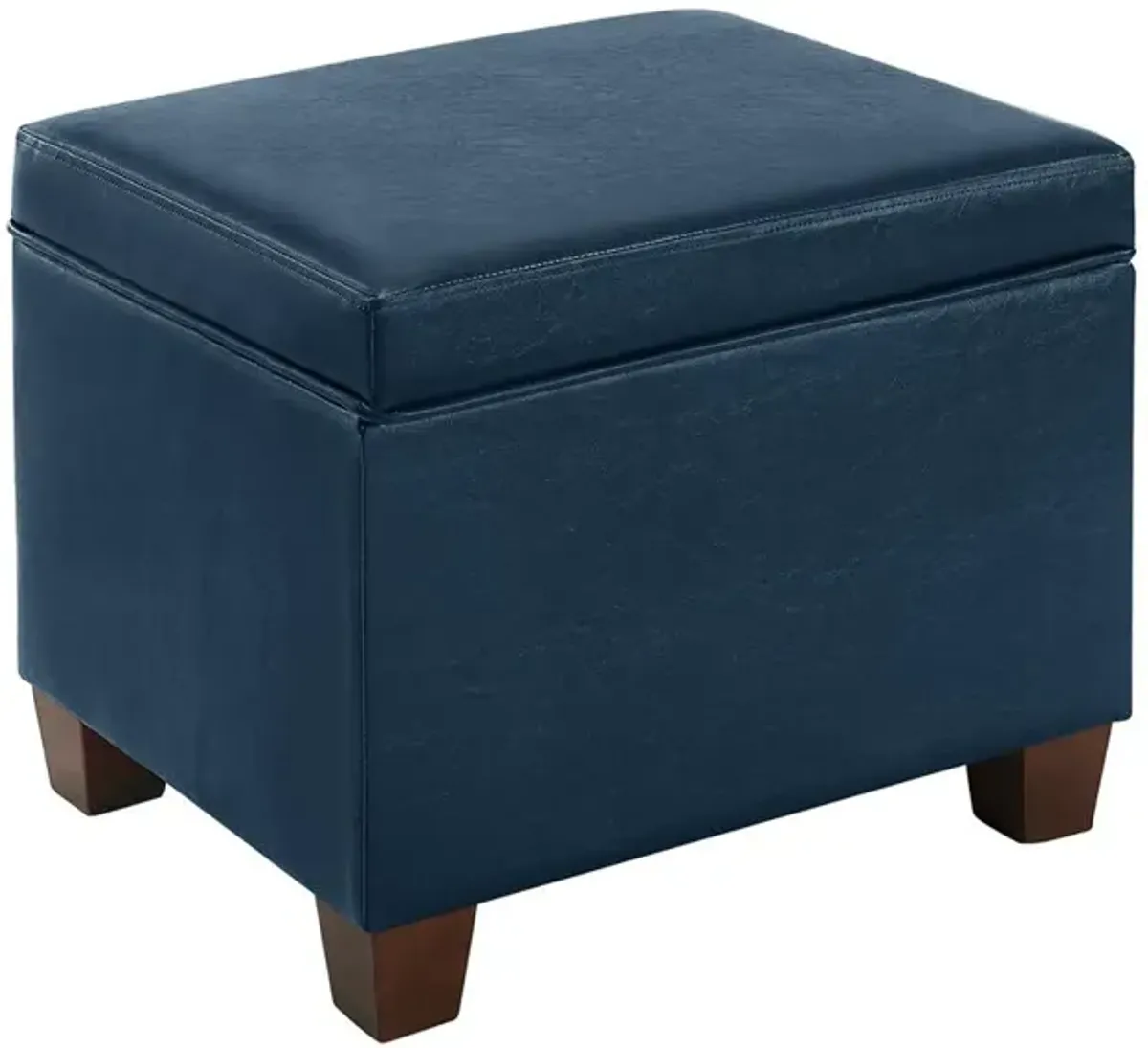 Convenience Concepts Madison Storage Ottoman Blue