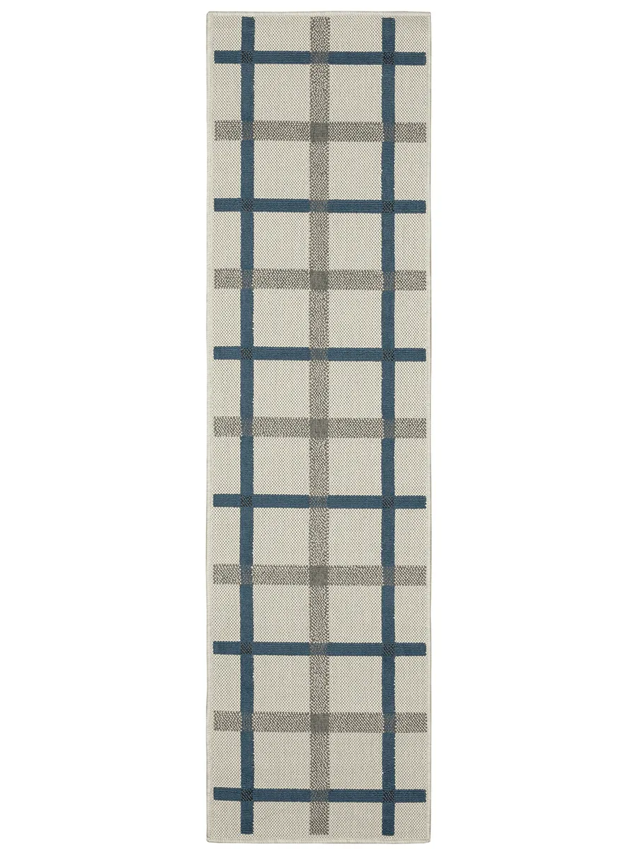 Torrey 1'10" x 7'3" Beige Rug