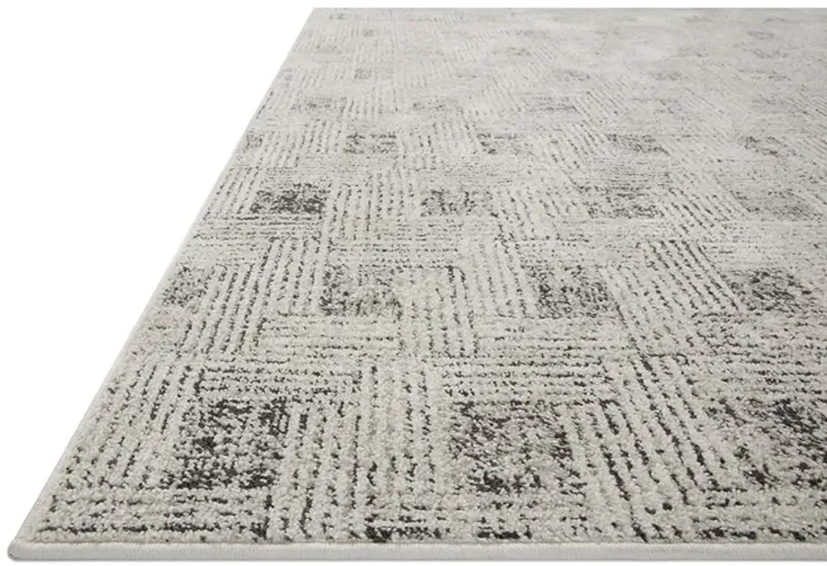 Kamala KAM01 Grey/Graphite 4' x 6' Rug