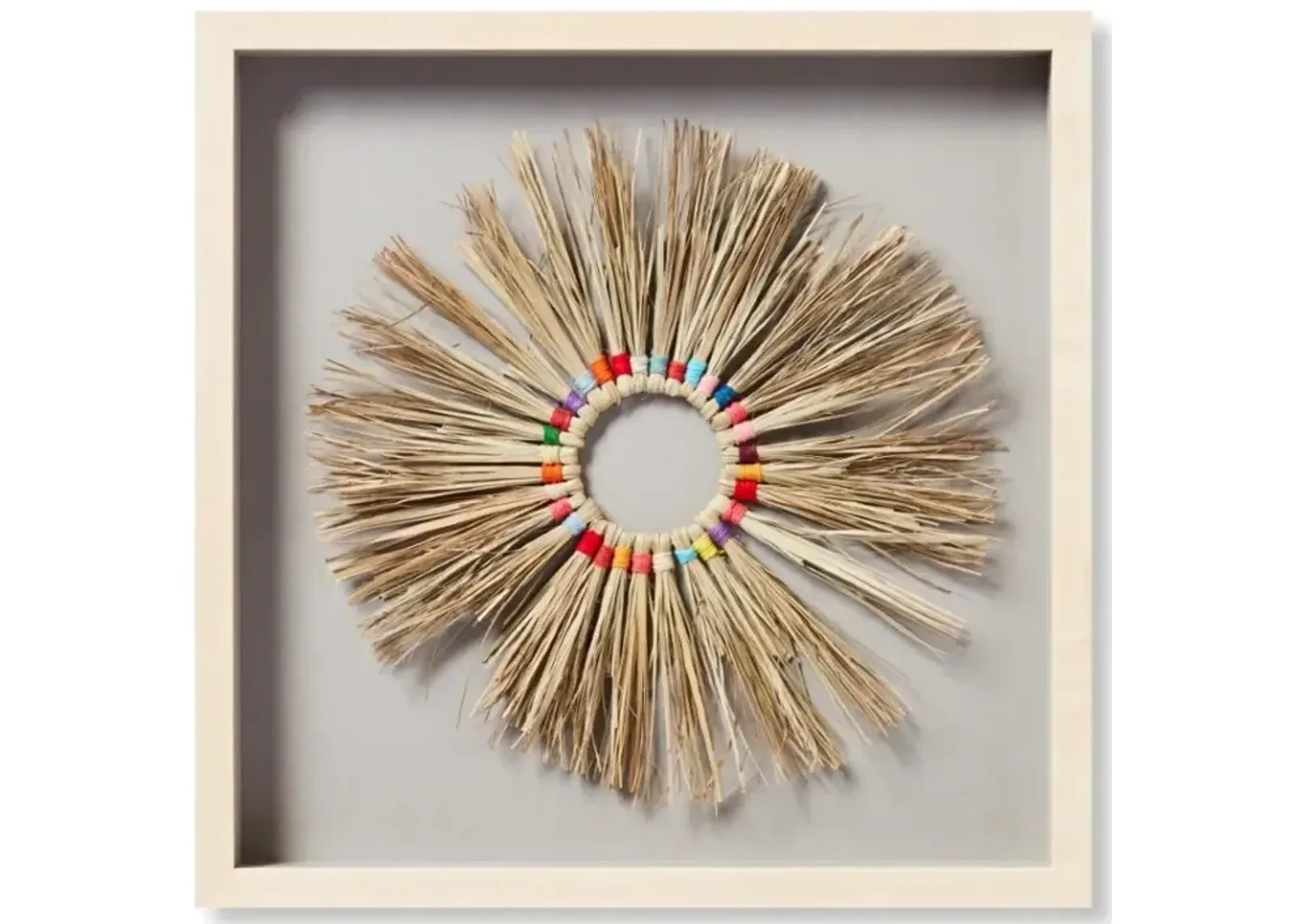 Rainbow Wreath Mini Wall Art