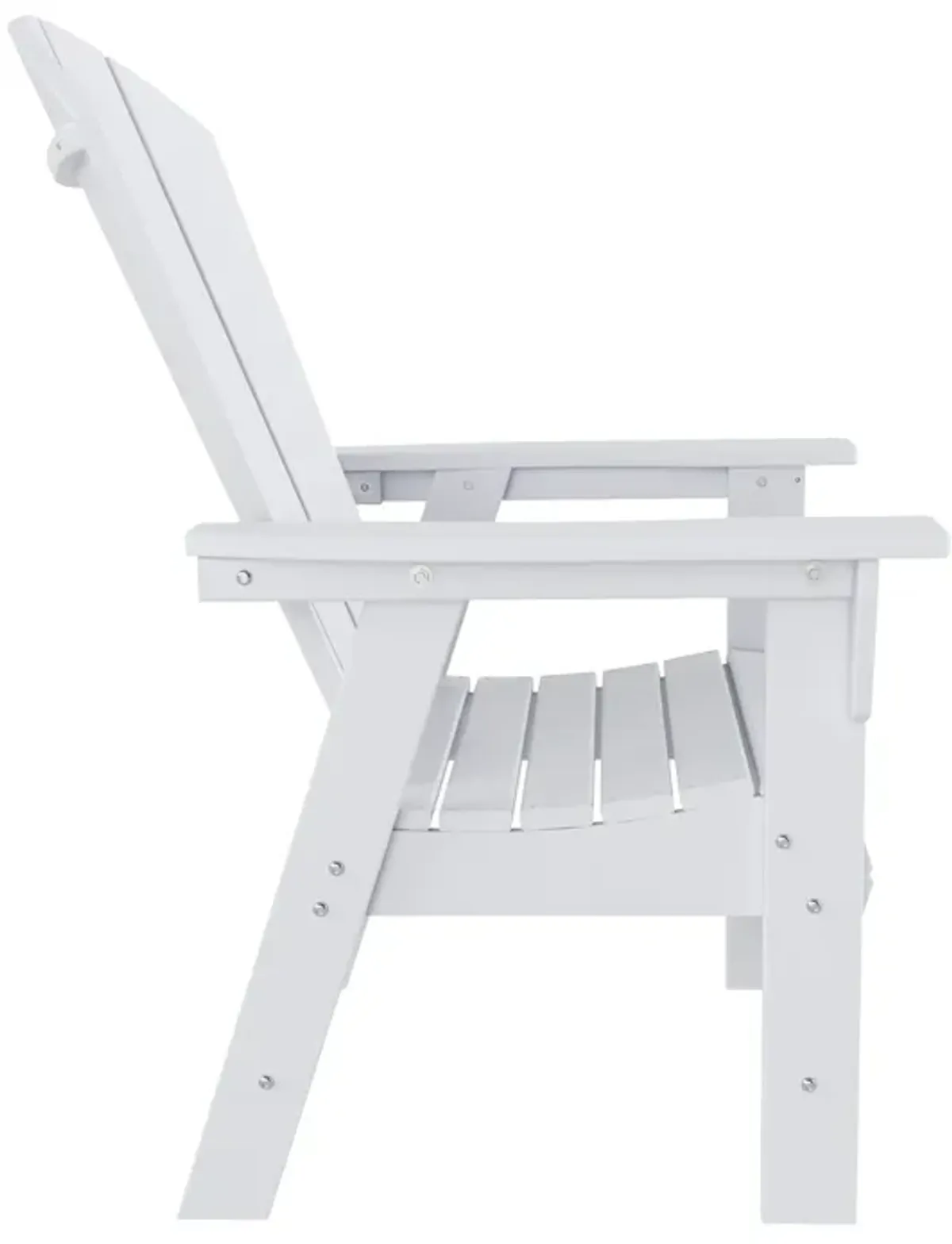 WestinTrends Outdoor Patio Adirondack Dining Chair