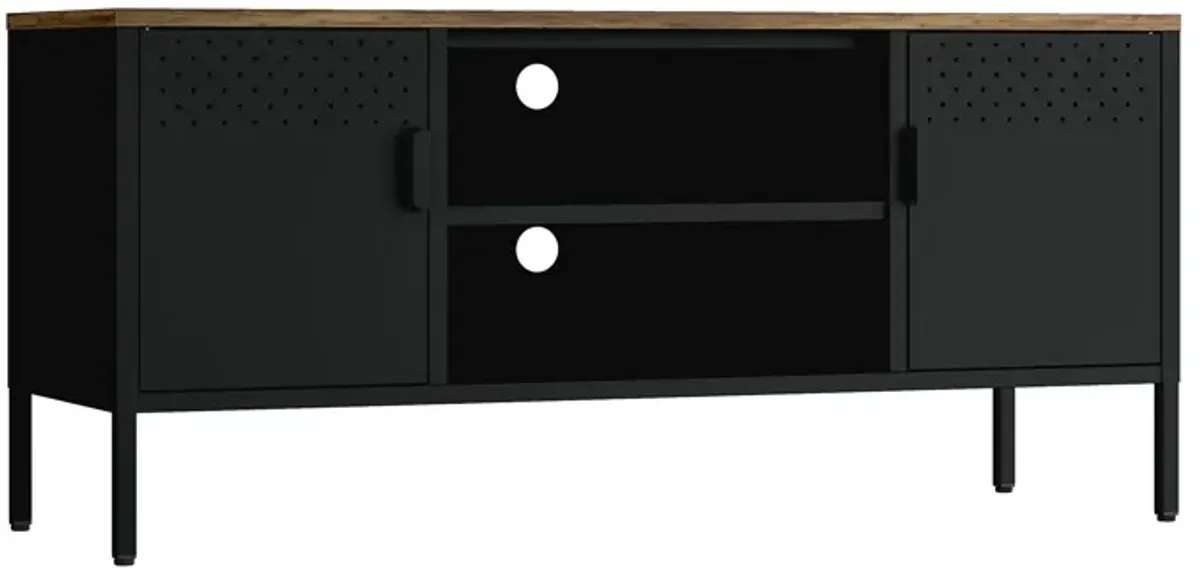 Landen Black TV Stand