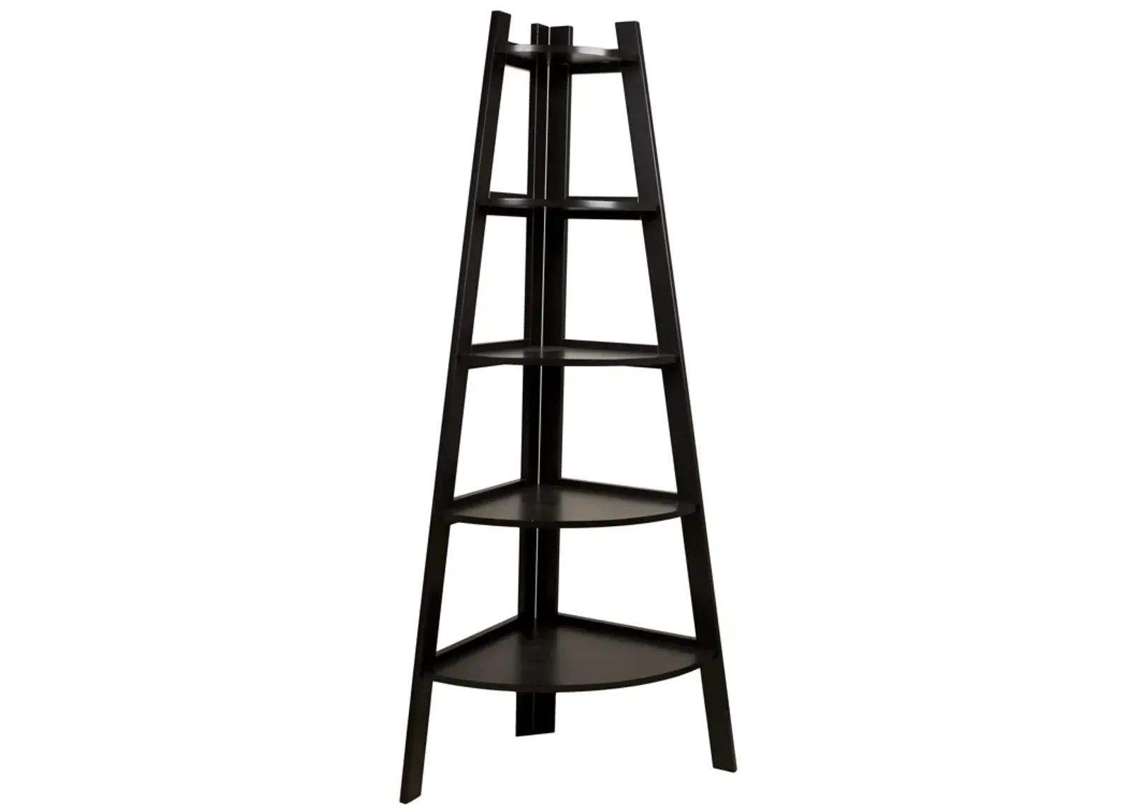 Five Tier Corner Ladder Display Bookshelf