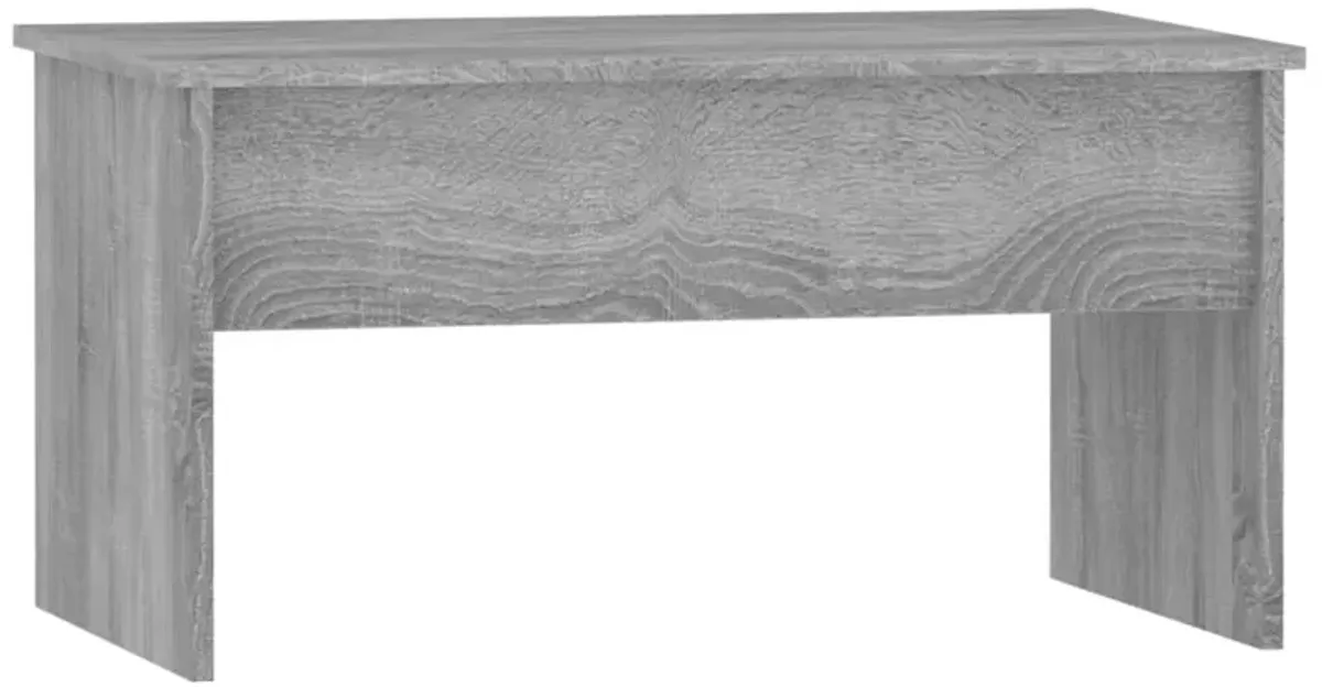 Coffee Table Gray Sonoma 31.5"x19.9"x16.3" Engineered Wood