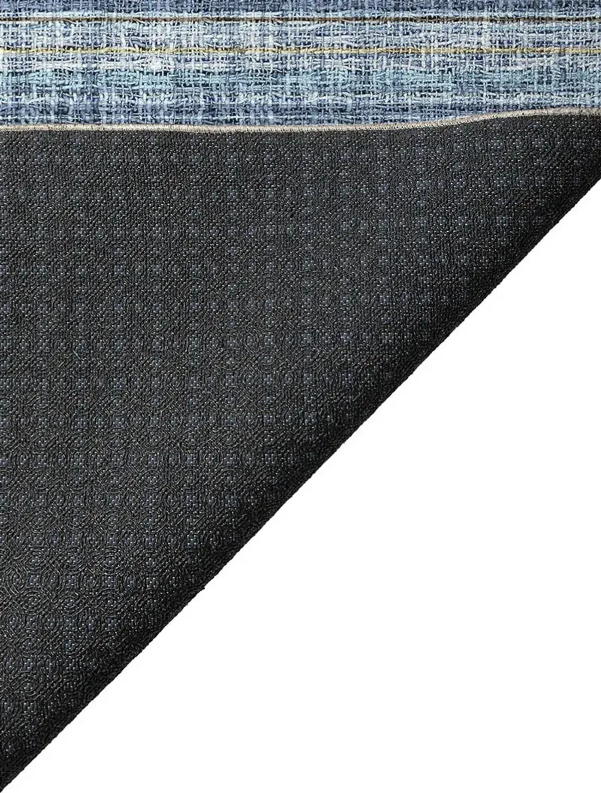 Portico PO2 Navy 8' Round Rug