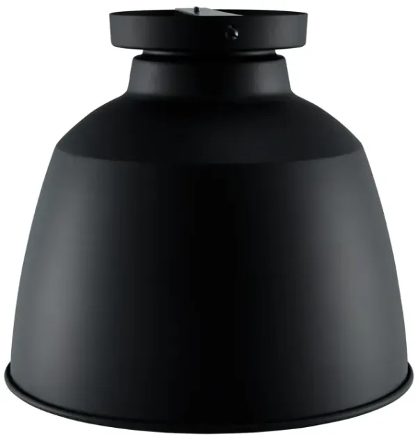 Black Flush Mount Lamp