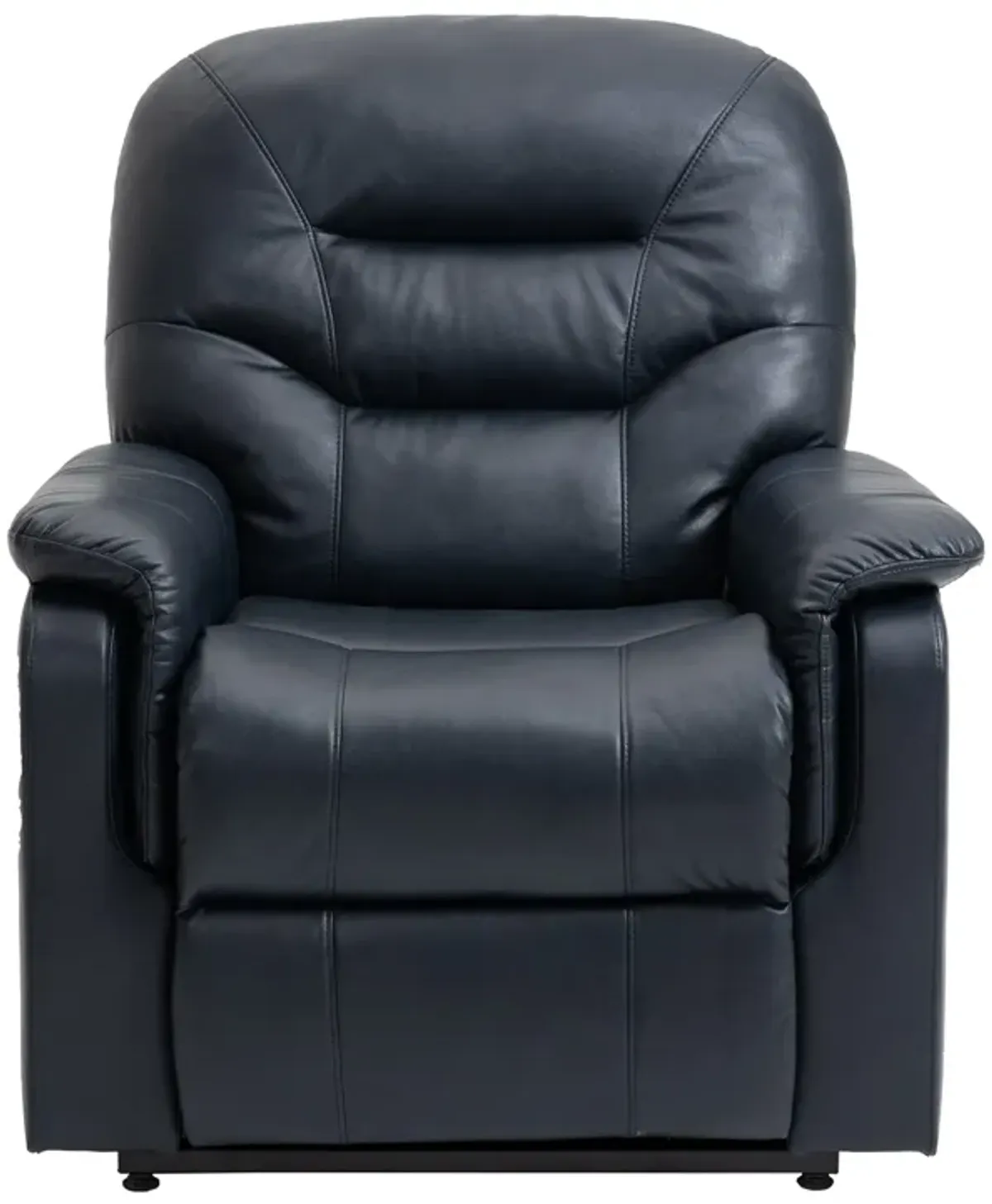 MONDAWE Ergonomic Faux Leather Power Lift Recliner Chair for Elderly with Side Pocket and Two Remote Control