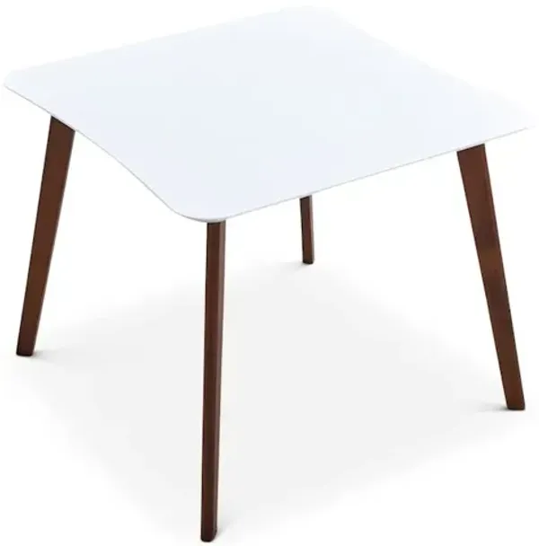 Ashcroft Furniture Benton Modern White Top Dining Table