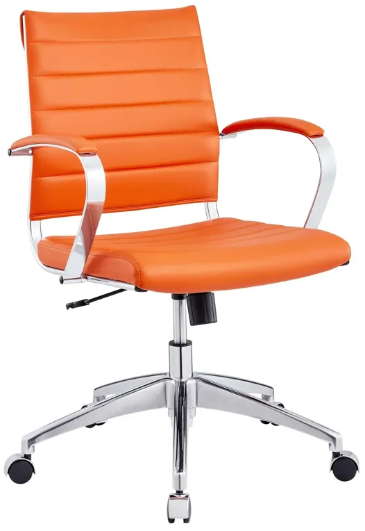 Modway Furniture - Jive Mid Back Office Chair Orange