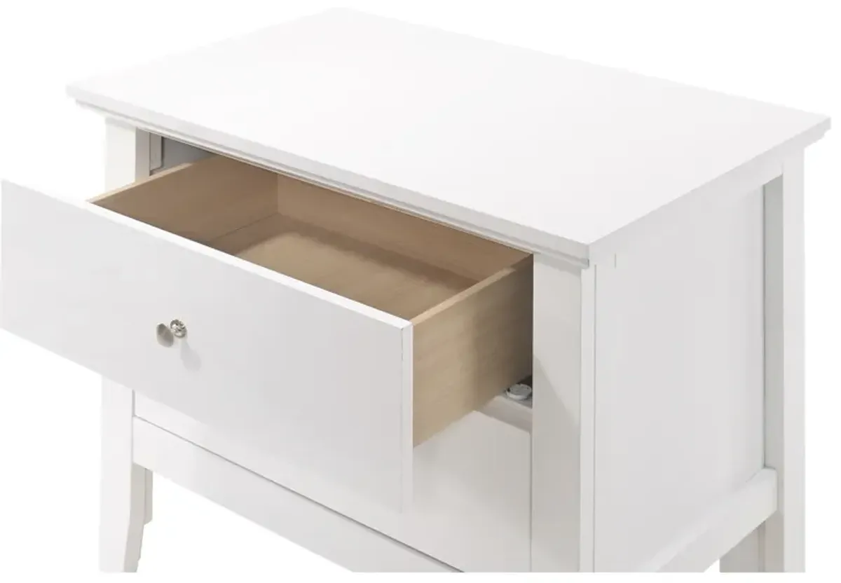 Primo 2-Drawer Nightstand (24 in. H x 15.5 in. W x 19 in. D)