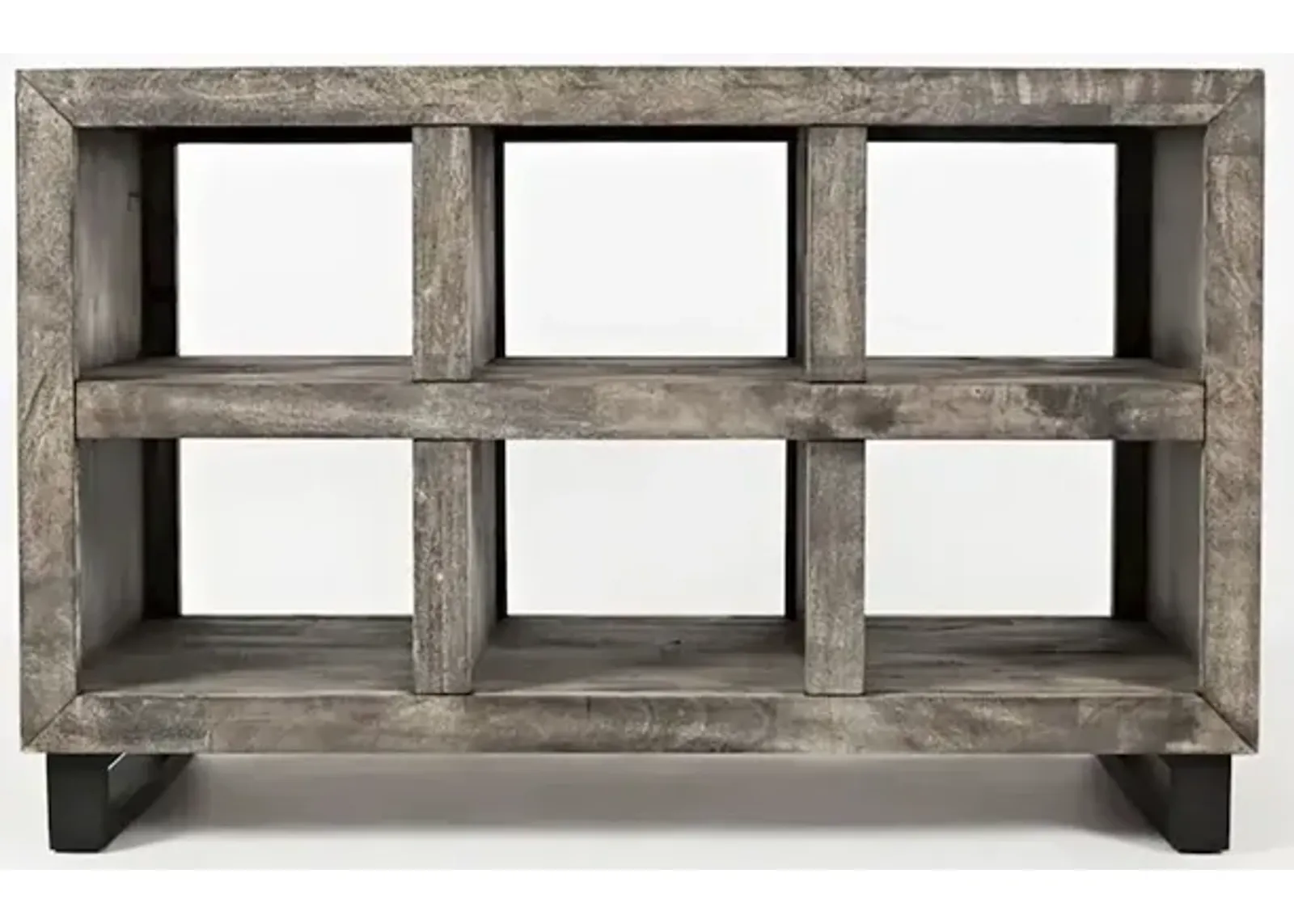 Jofran Mulholland Drive Modern Distressed Solid Wood 47 Sofa Table