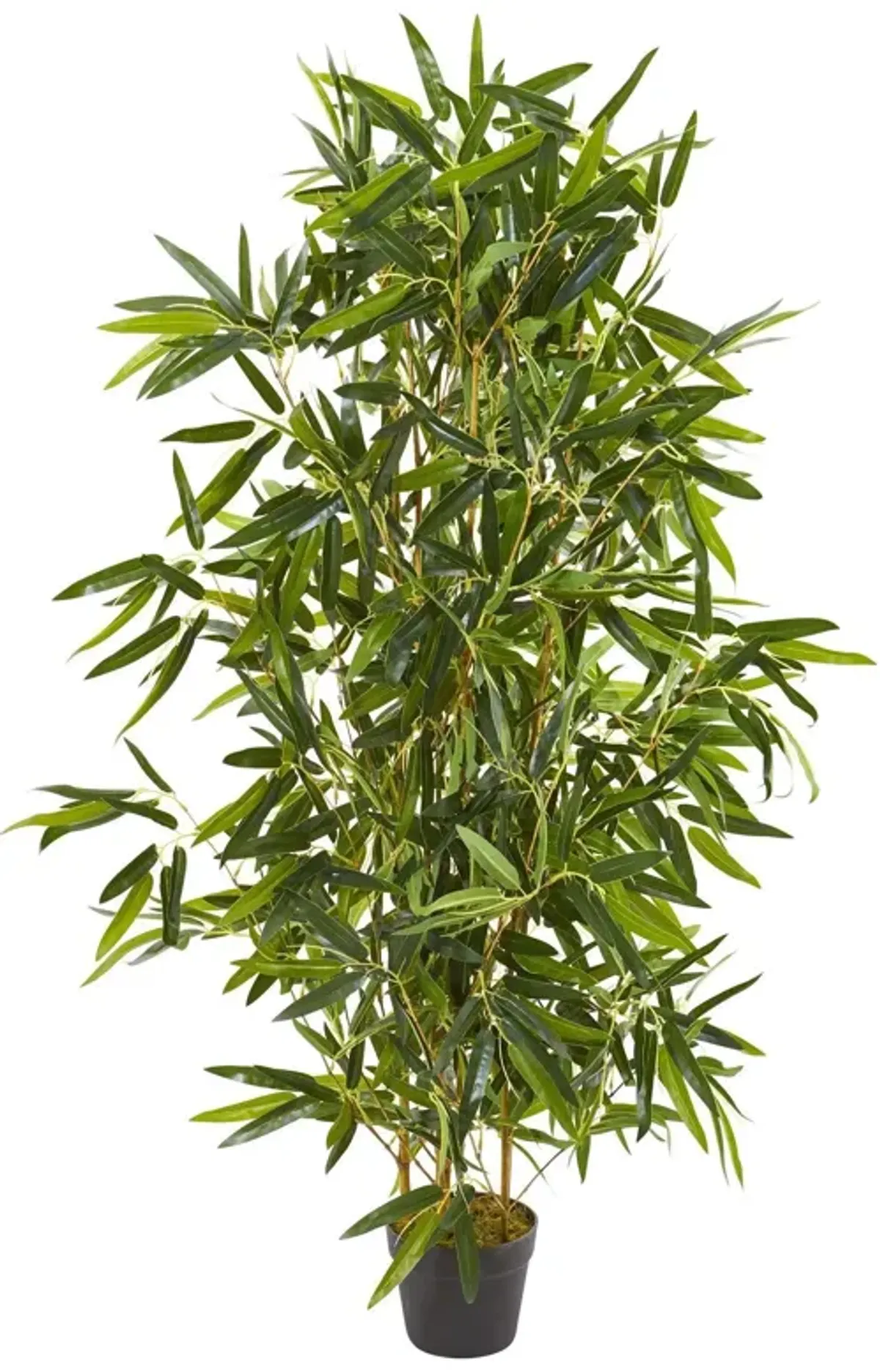 Nearly Natural 4-ft Bamboo Artificial Tree (Real Touch) UV Resistant