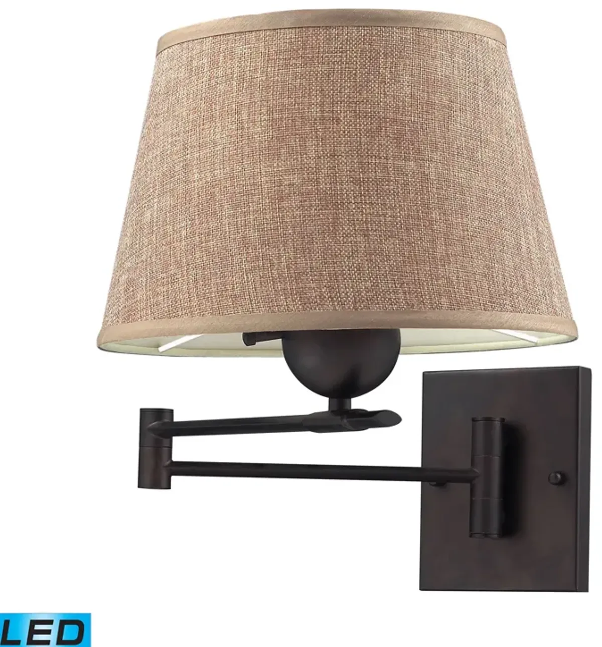 Swingarms 13" High 1-Light LED Sconce