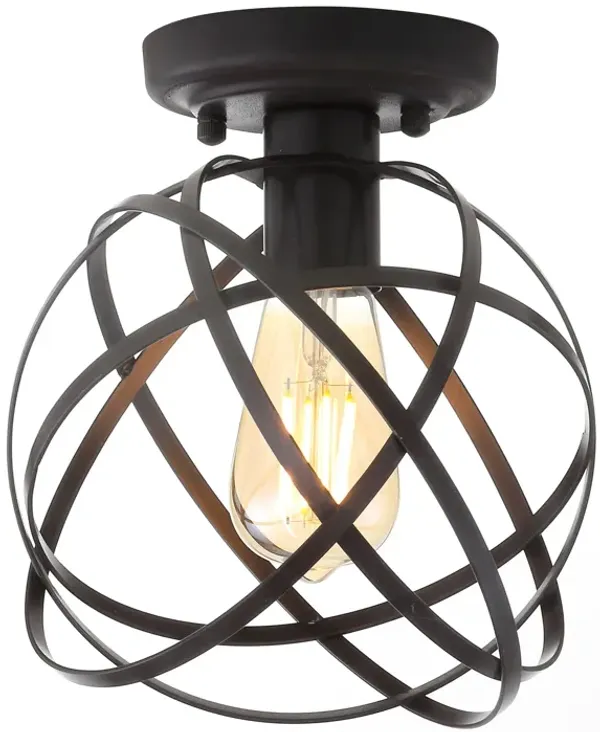 Alma Metal LED Flush Mount