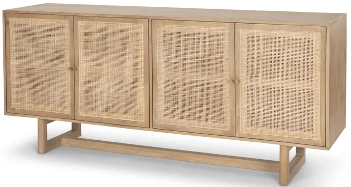 Grier Light Brown Sideboard