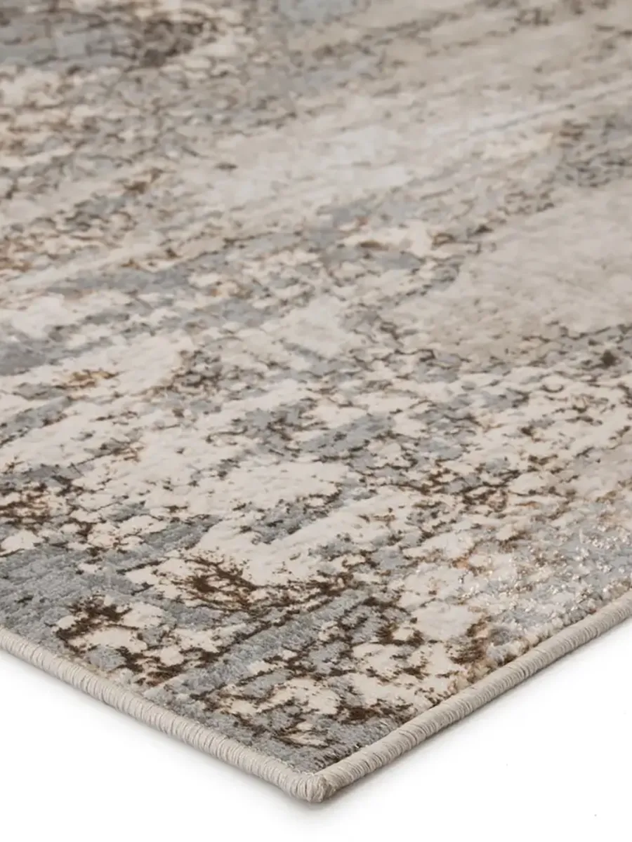 Catalyst Calibra Gray 2'2" x 8' Runner Rug