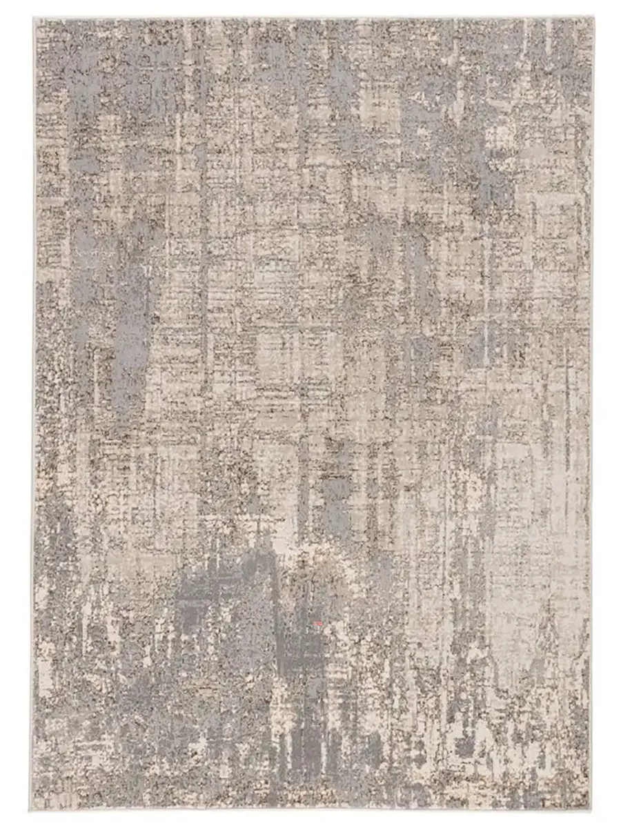 Catalyst Calibra Gray 2'2" x 8' Runner Rug