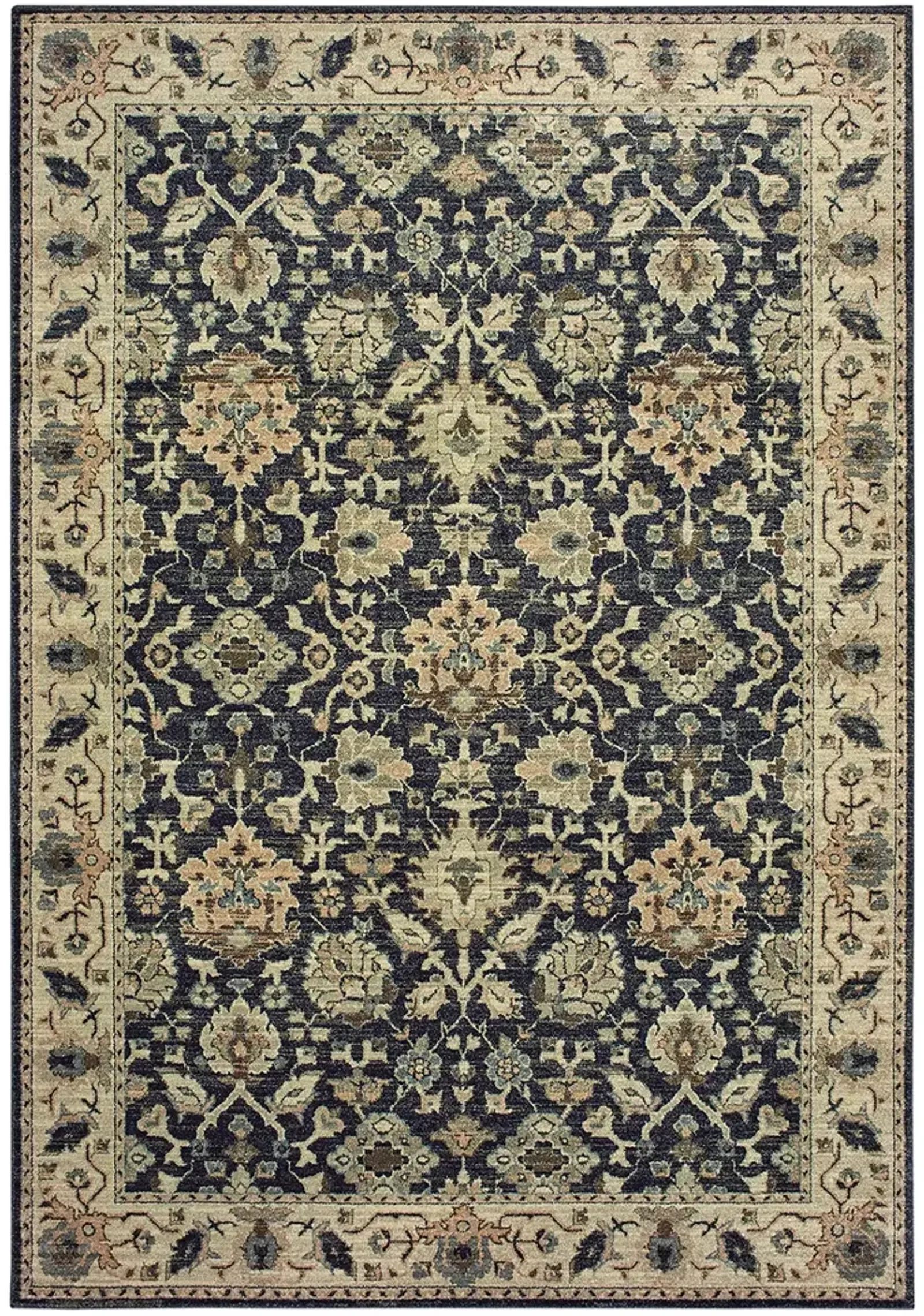 Raleigh 6'7" x 9'6" Navy Rug