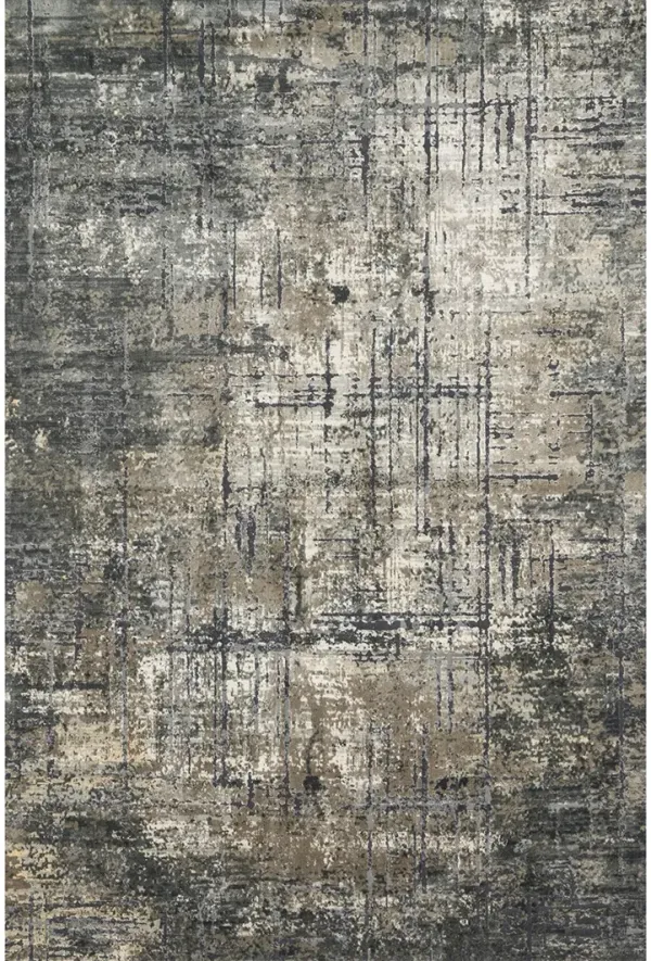 Cascade CAS02 Marine/Grey 5'3" x 7'8" Rug