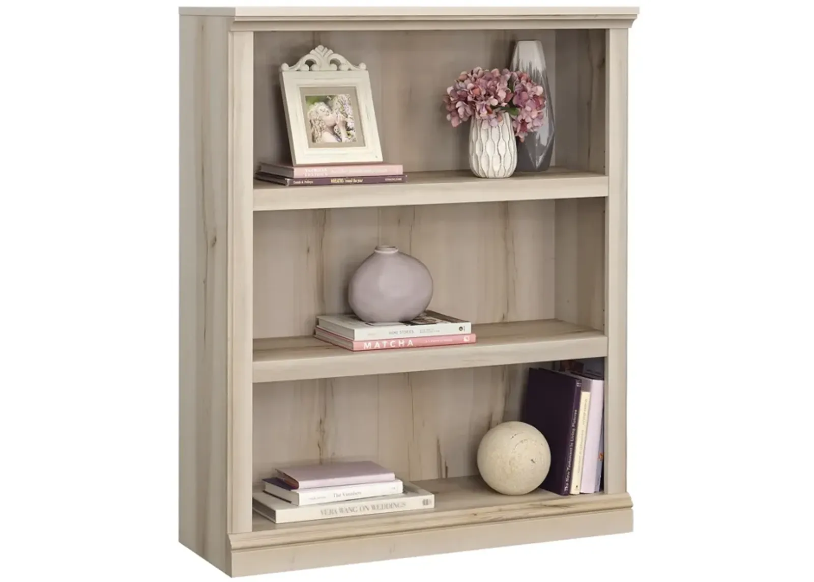 Sauder Select 3-Shelf Display Bookcase