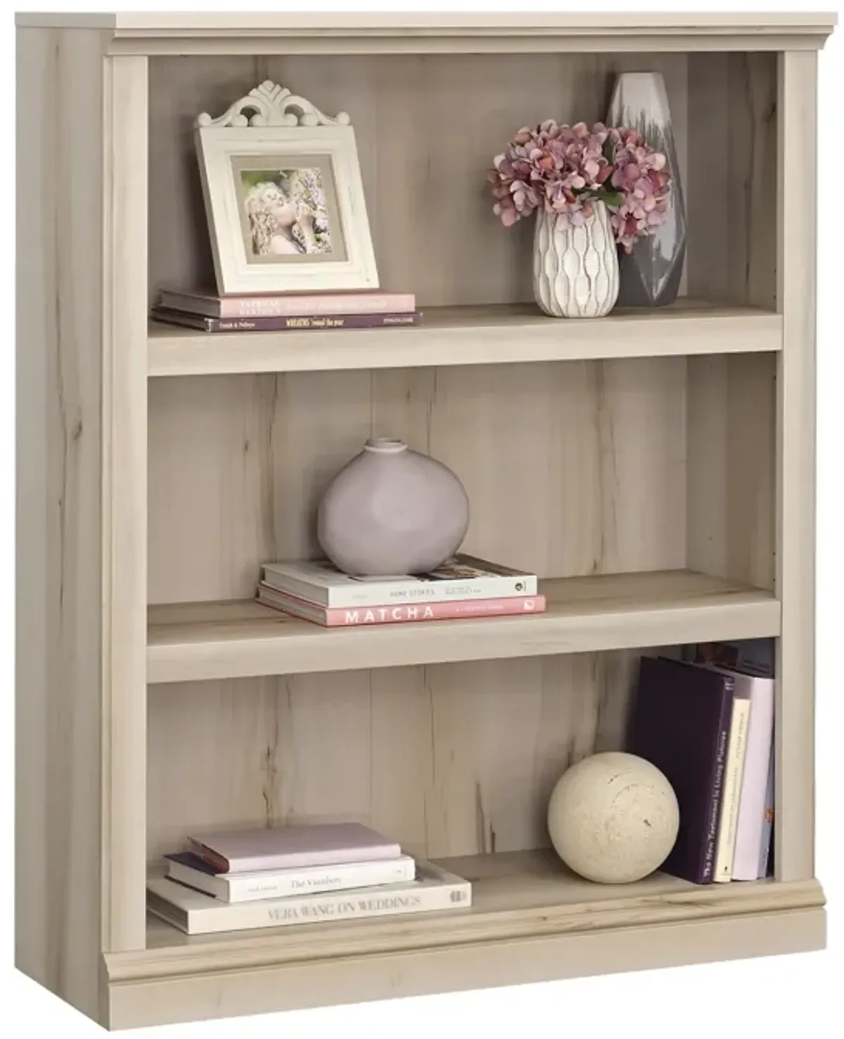 Sauder Select 3-Shelf Display Bookcase