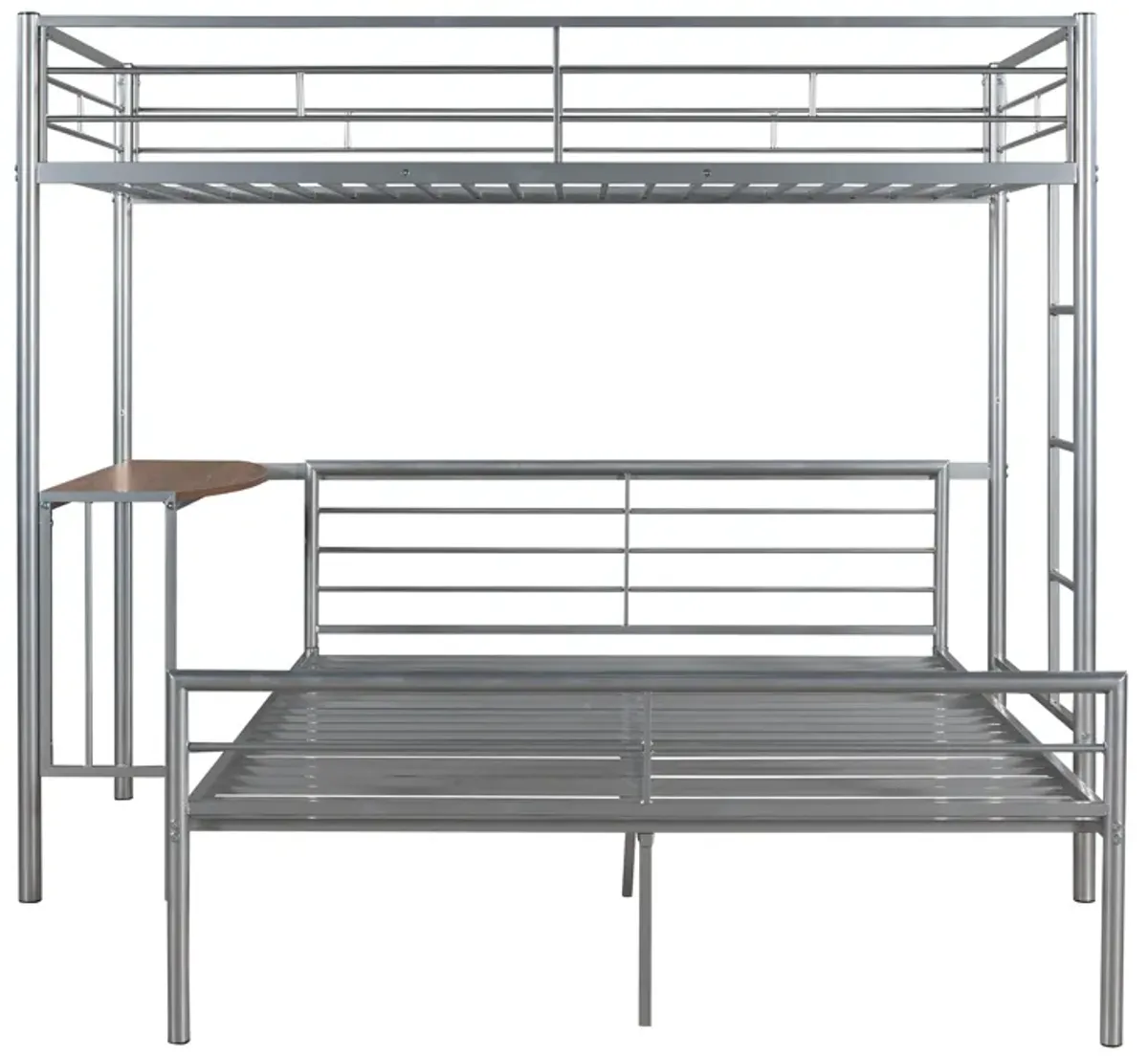 Merax Metal Bunk Bed with Desk