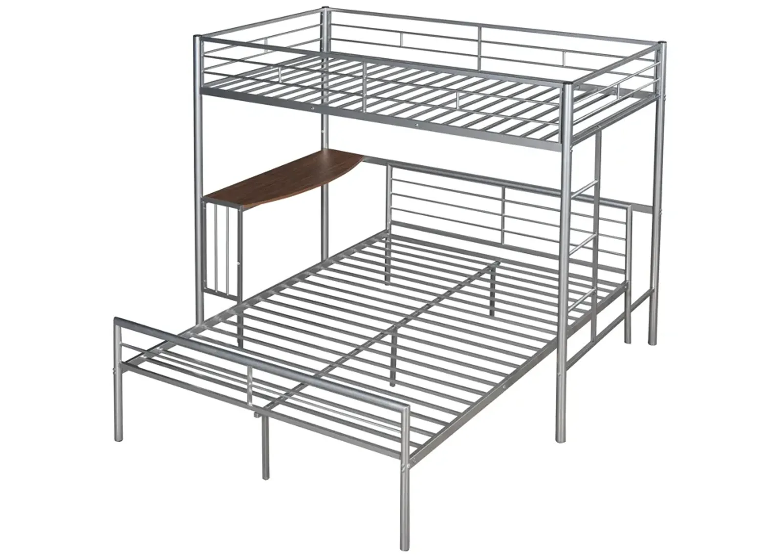 Merax Metal Bunk Bed with Desk