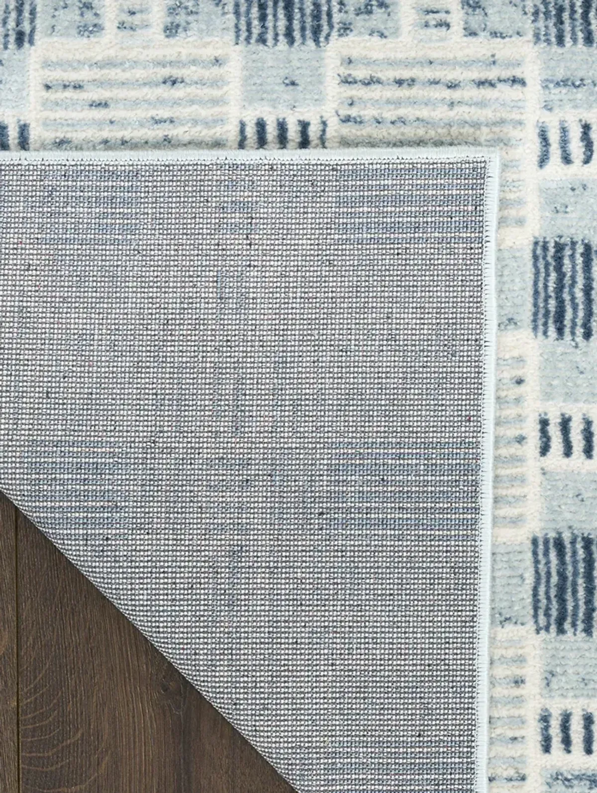Nordic NRC14 Blue 4' x 6' Rug