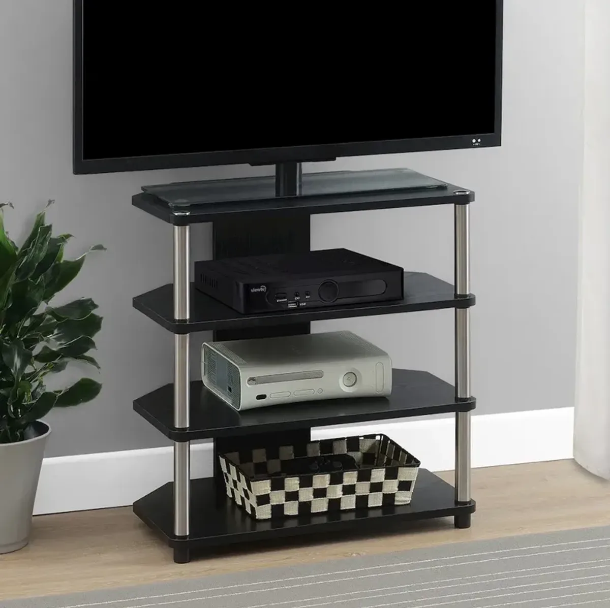 Convenience Concepts Designs2Go Corner TV Stand for TVs up to 29 Inches