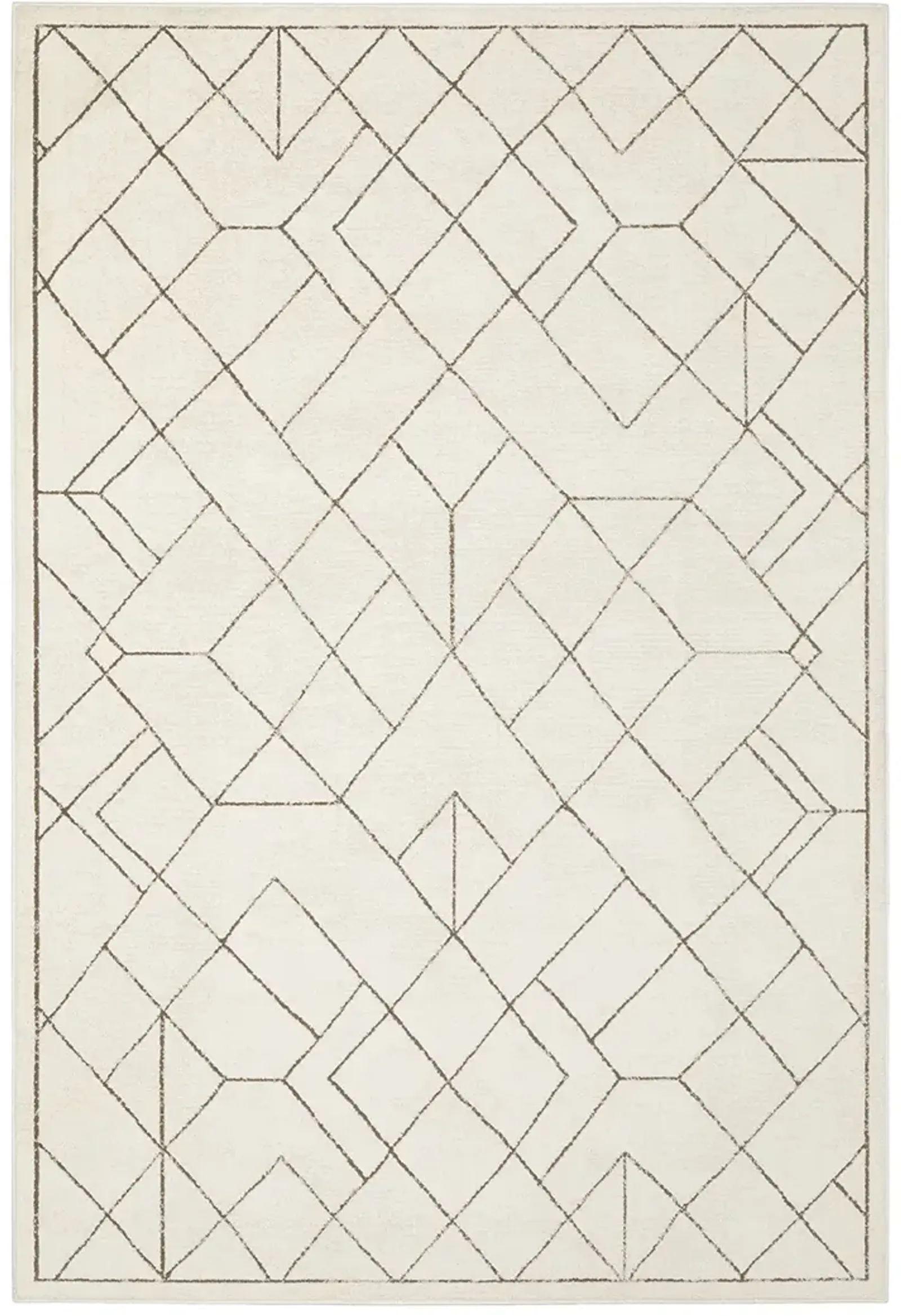 Raylan 2'3" x 7'6" Ivory Rug