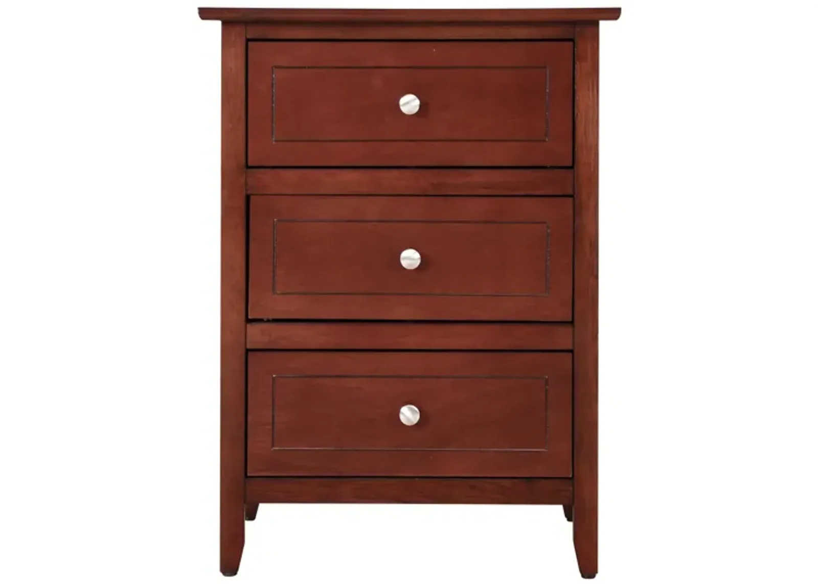 Daniel 3-Drawer Nightstand (25 in. H x 15 in. W x 19 in. D)