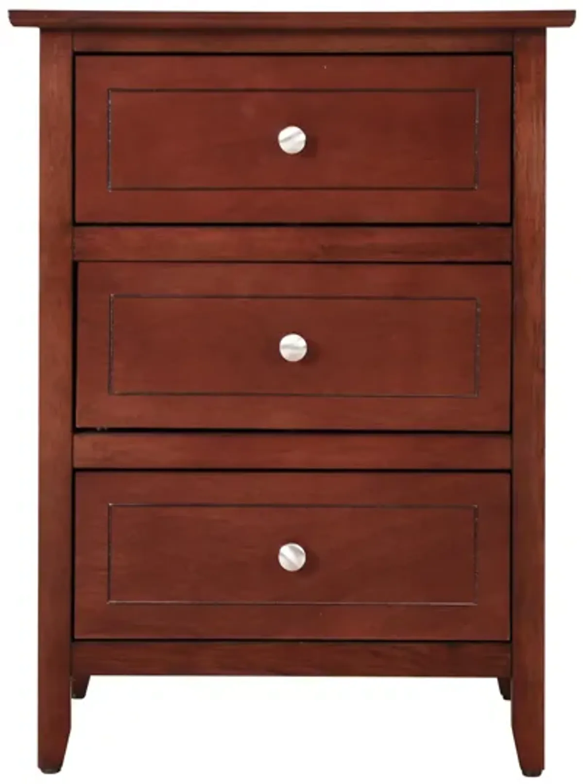 Daniel 3-Drawer Nightstand (25 in. H x 15 in. W x 19 in. D)