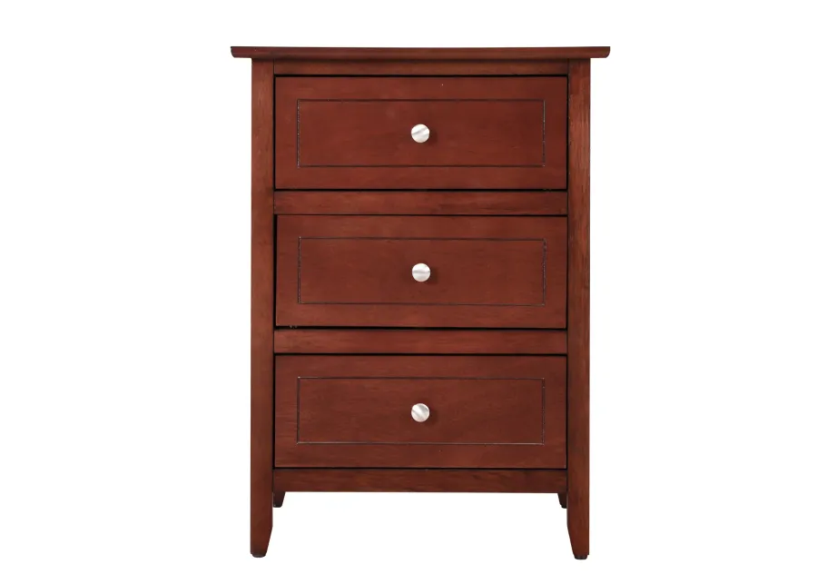 Daniel 3-Drawer Nightstand (25 in. H x 15 in. W x 19 in. D)