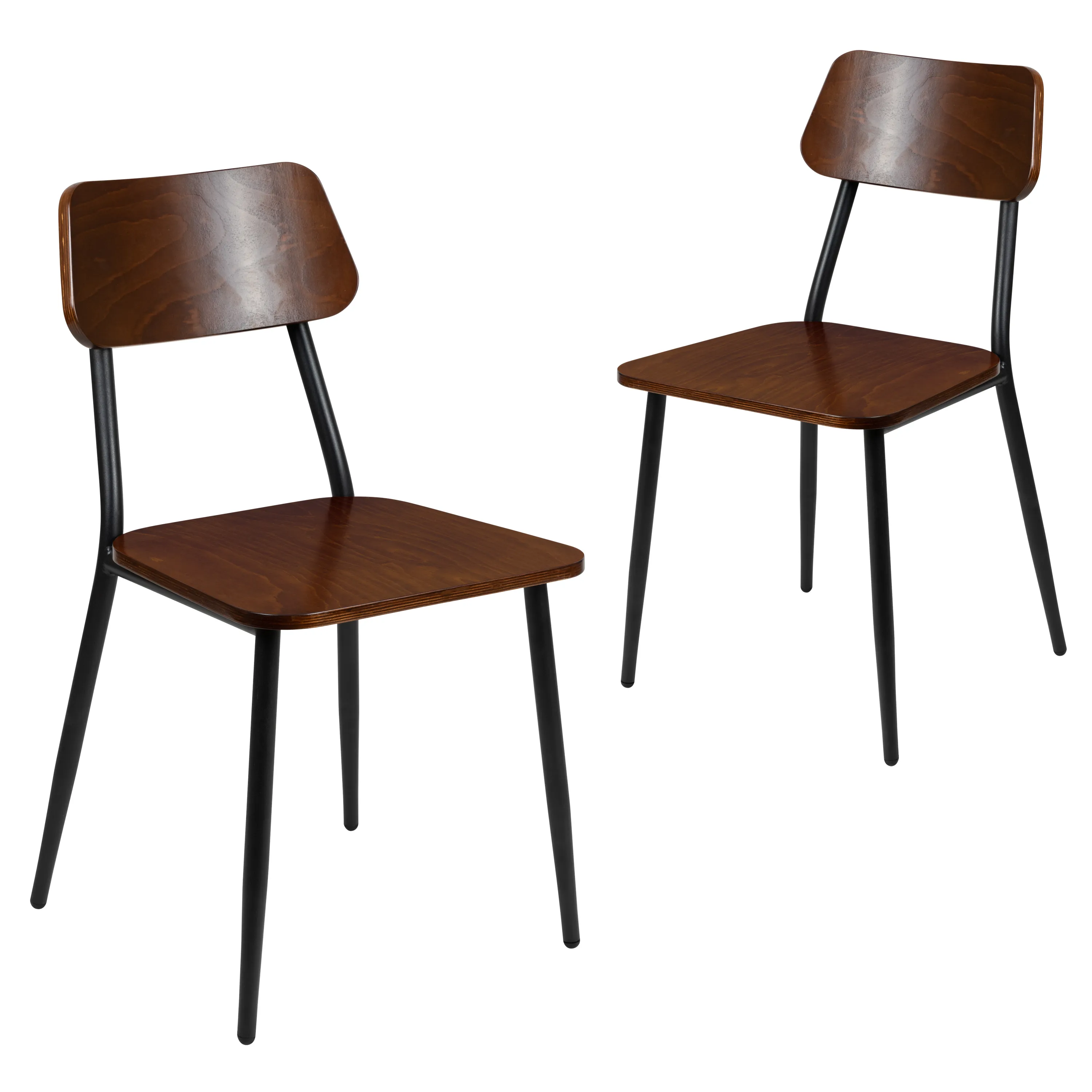 Metal/Wood Restaurant Chairs