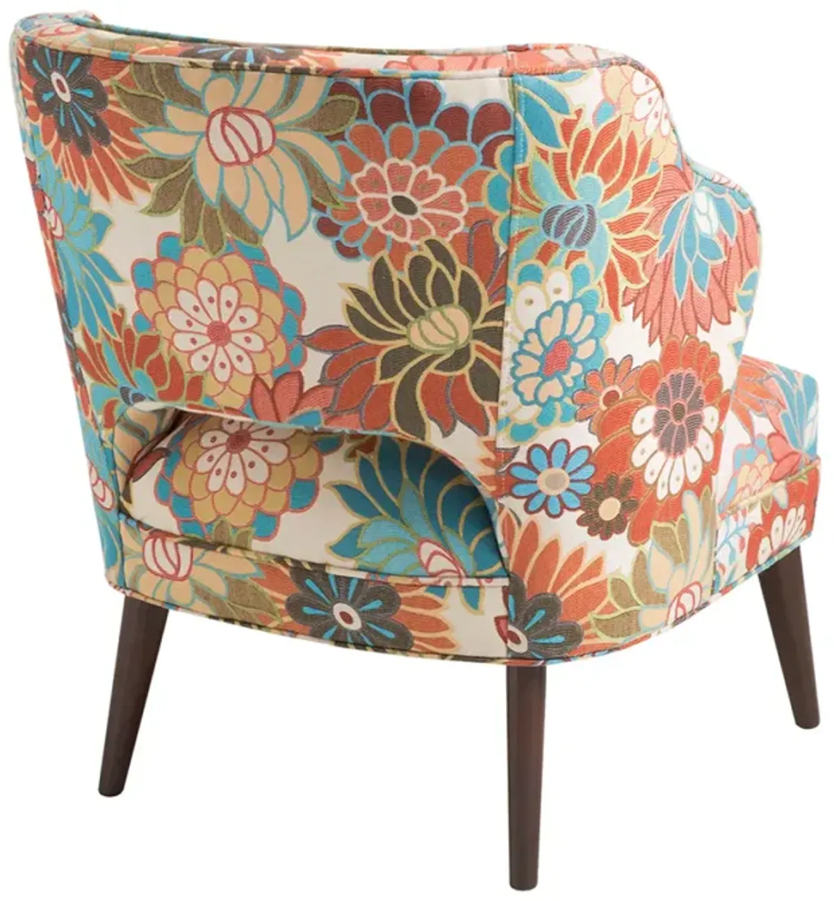 Open Back Accent Chair