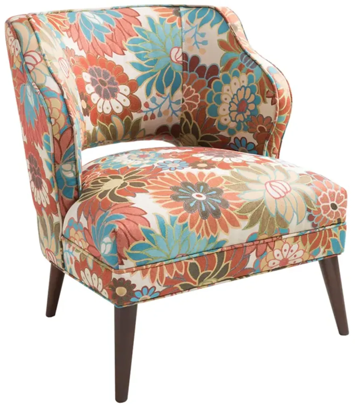 Open Back Accent Chair