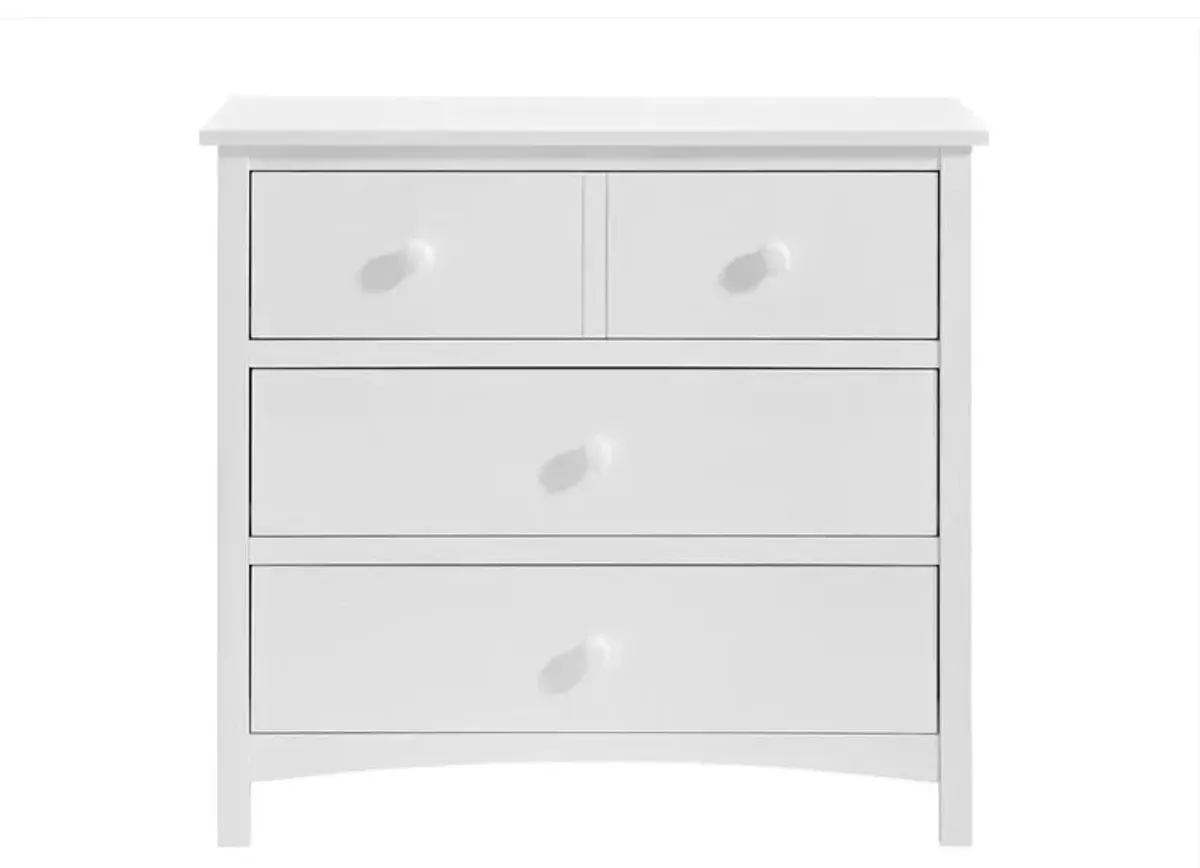 Oxford Baby Montauk 3 Dr Dresser Rta Barn White