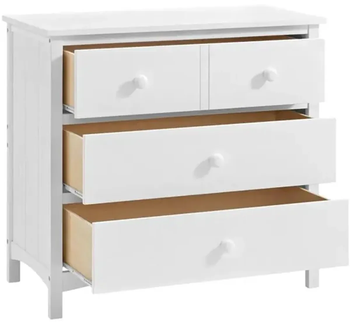 Oxford Baby Montauk 3 Dr Dresser Rta Barn White