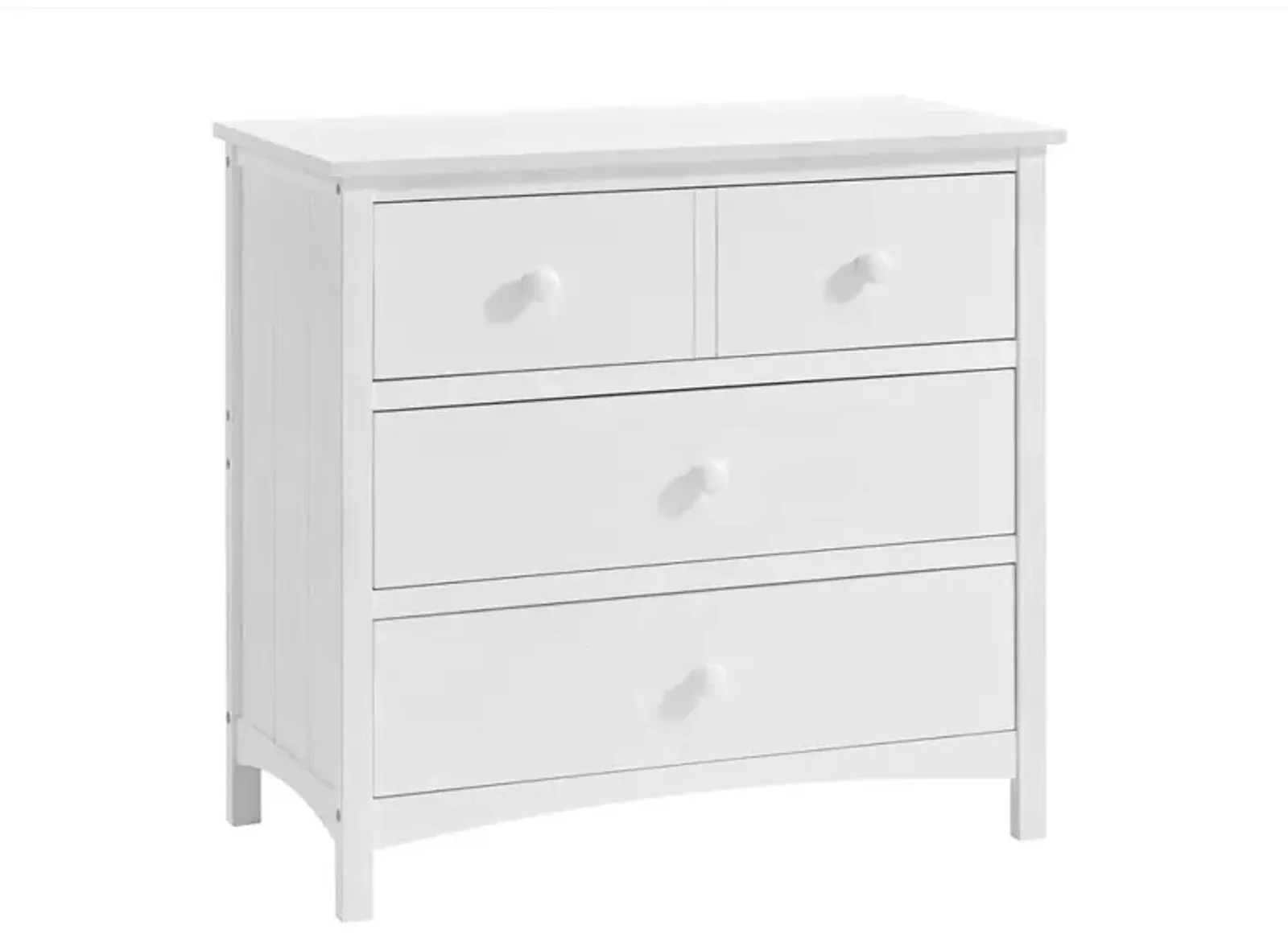 Oxford Baby Montauk 3 Dr Dresser Rta Barn White