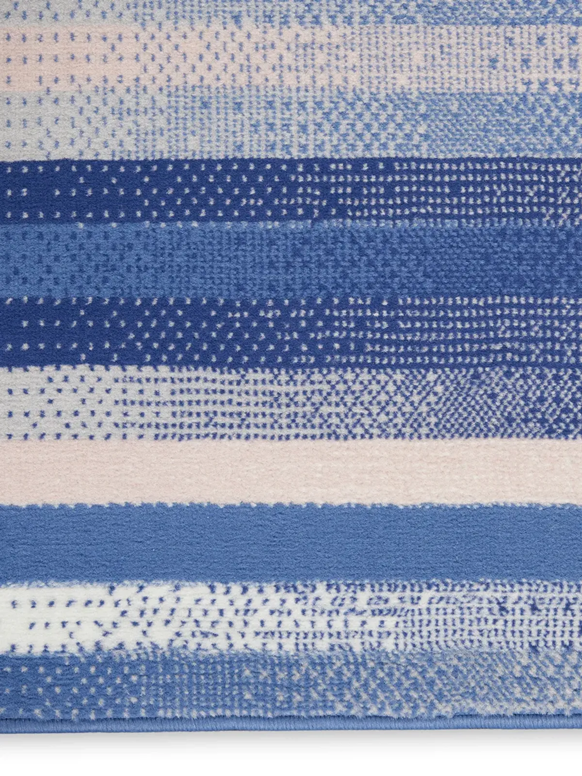 Whimsicle WHS12 Turquoise/Multicolor 8' x Round Rug