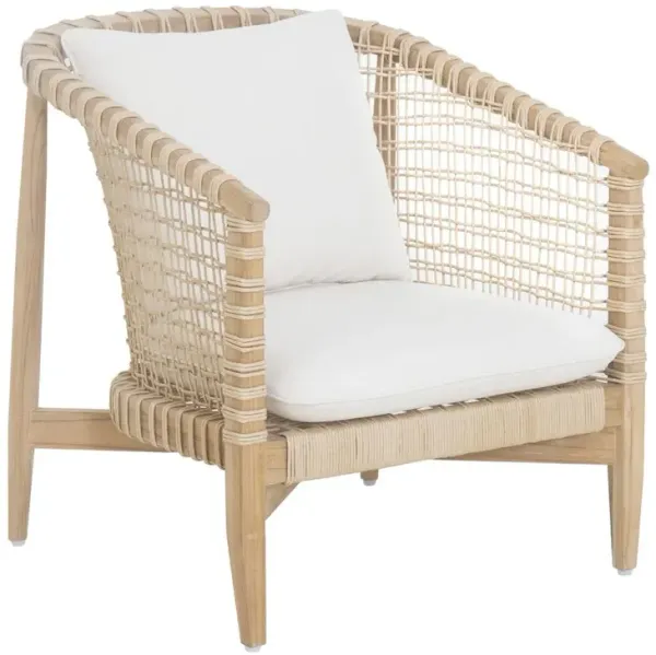 Moe's Home Collection Kuna Outdoor Lounge Chair Natural