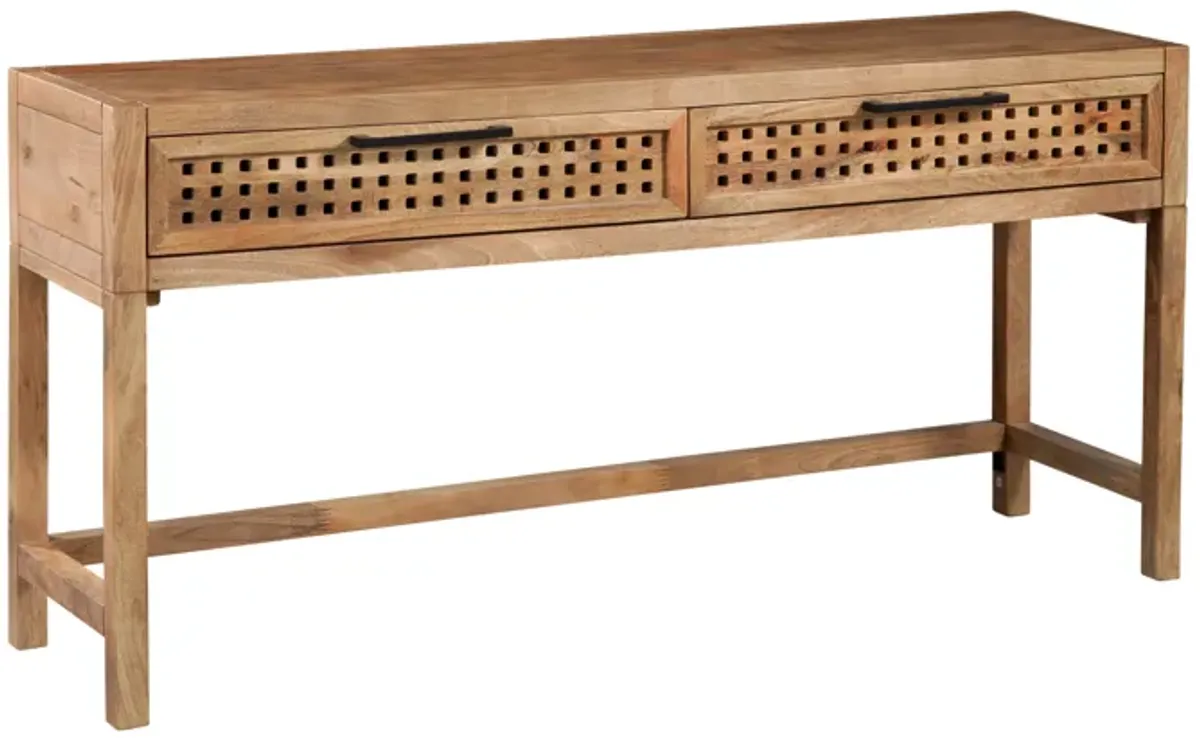 Pentak Brown Console Table