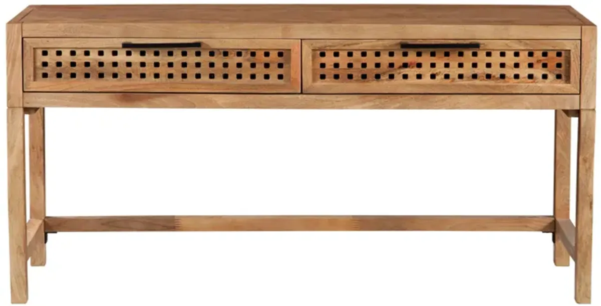 Pentak Brown Console Table