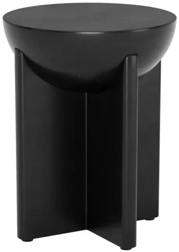 Tume Side Table Black