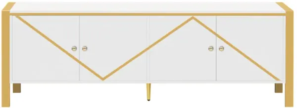Merax Modern Minimalist TV Stand for TVs up to 75 Inches