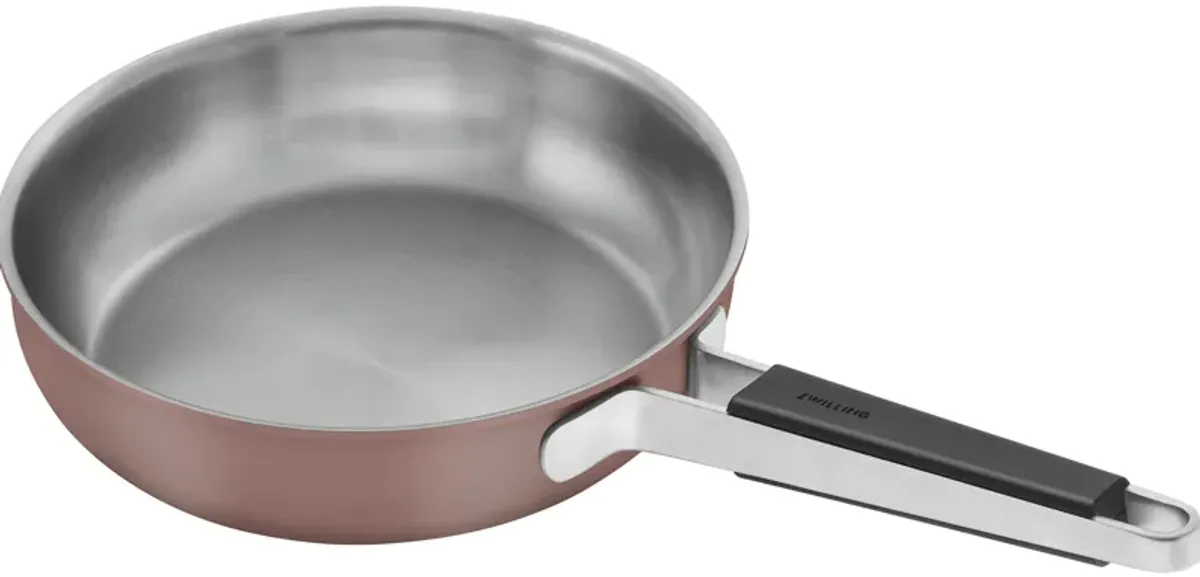 ZWILLING Pure 9.5-inch Stainless Steel Fry Pan, Rose