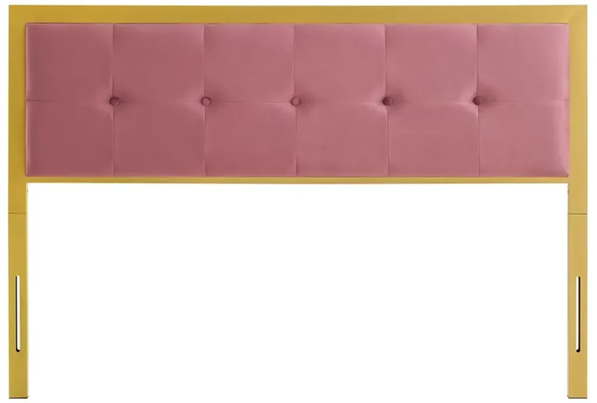 Modway - Teagan Tufted King Performance Velvet Headboard