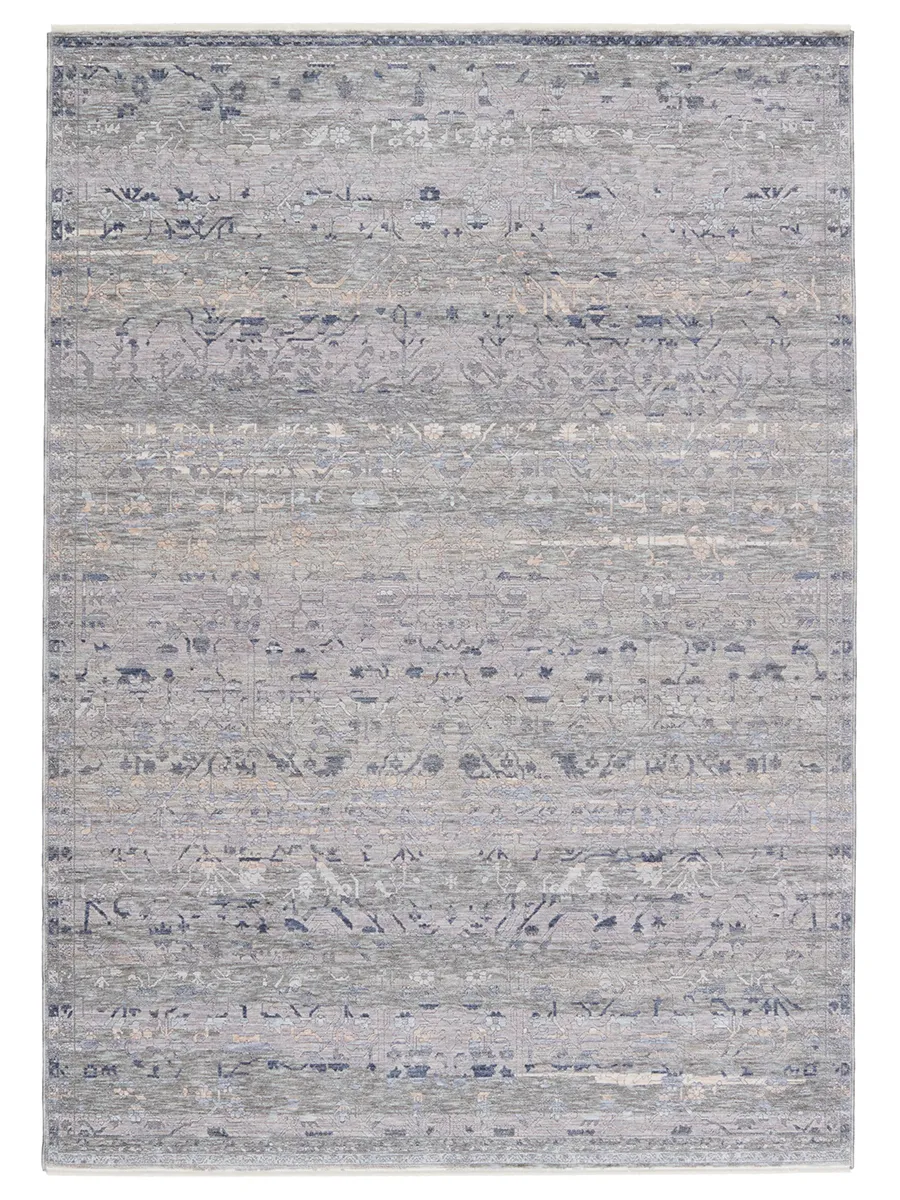 Ballad Evolet Blue 3' x 10' Runner Rug