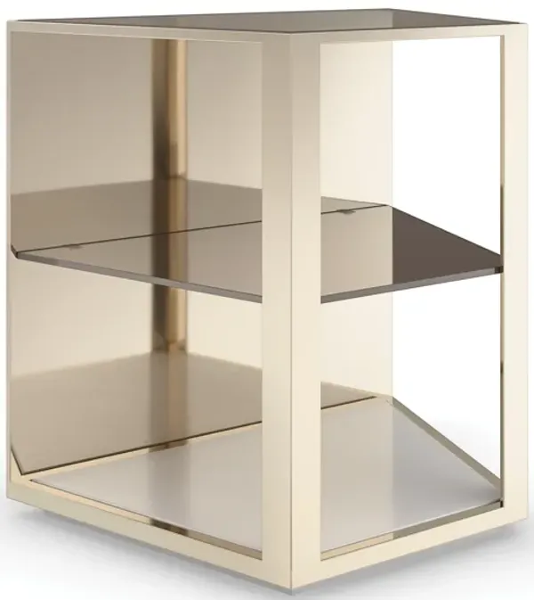Refraction End Table