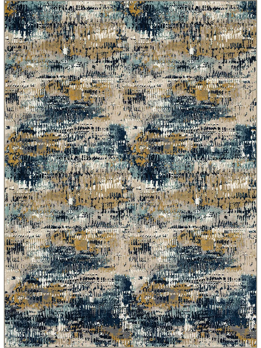 Vanguard by Drew & Jonathan Home Placid Majolica Blue 2' 4" X 7' 10" Rug